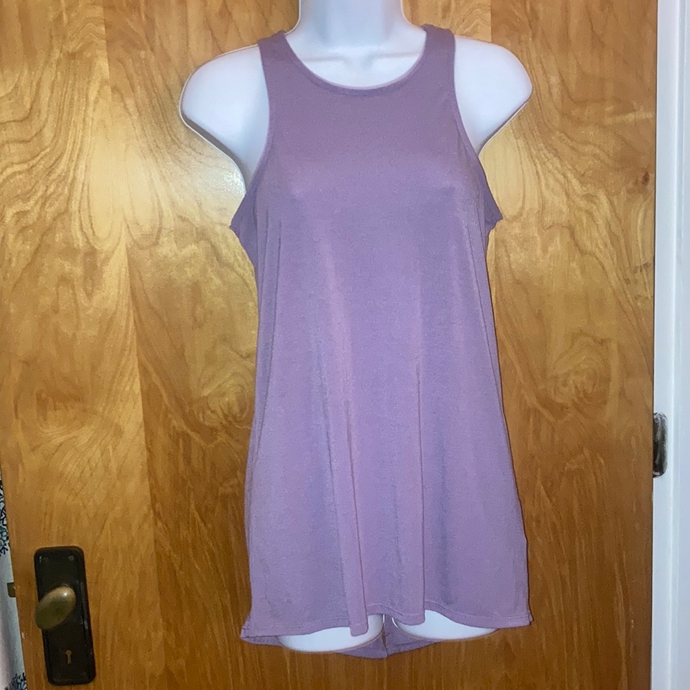 Mondetta Light Purple Lavender Tank Top Athletic Top Size SP